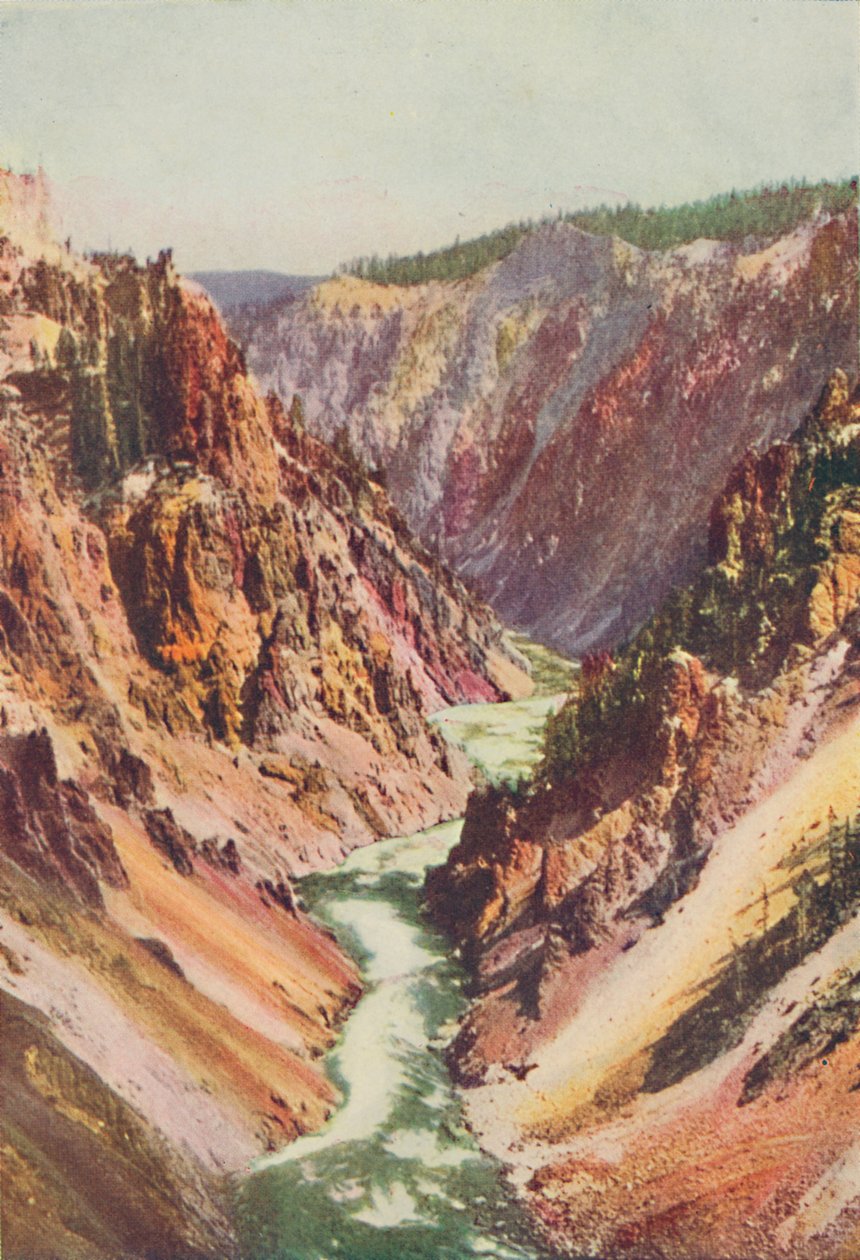 Yellowstone River, 1916 tekijältä Unbekannt