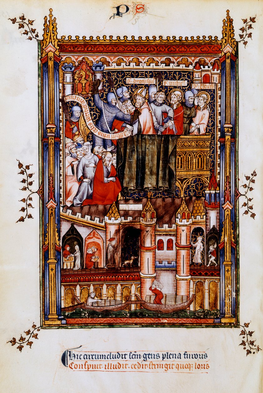 St Denisin pidätys 1317 tekijältä Unbekannt