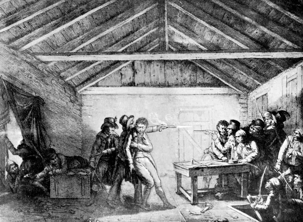Cato-kadun salaliittolaisten pidätys, 23. helmikuuta 1820, 1901 tekijältä Unbekannt