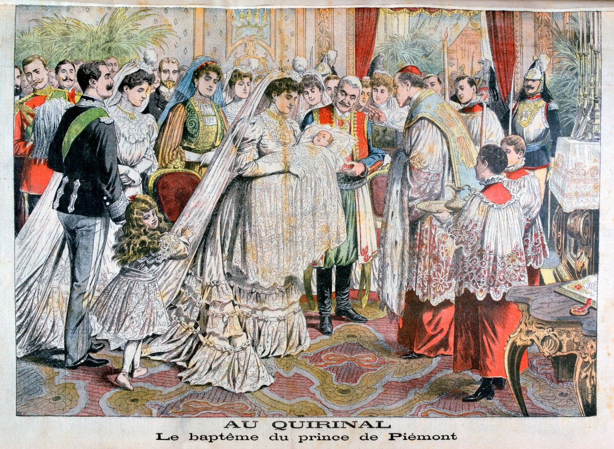 Piemonten prinssin kaste, Quirinalin palatsi, Rooma, 1904 tekijältä Unbekannt