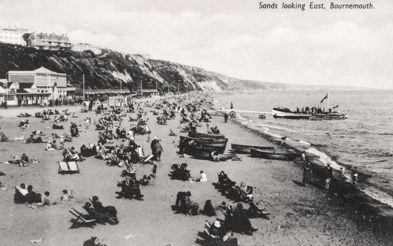 Ranta Bournemouthissa, Dorsetissa, 1920-luku tekijältä Unbekannt
