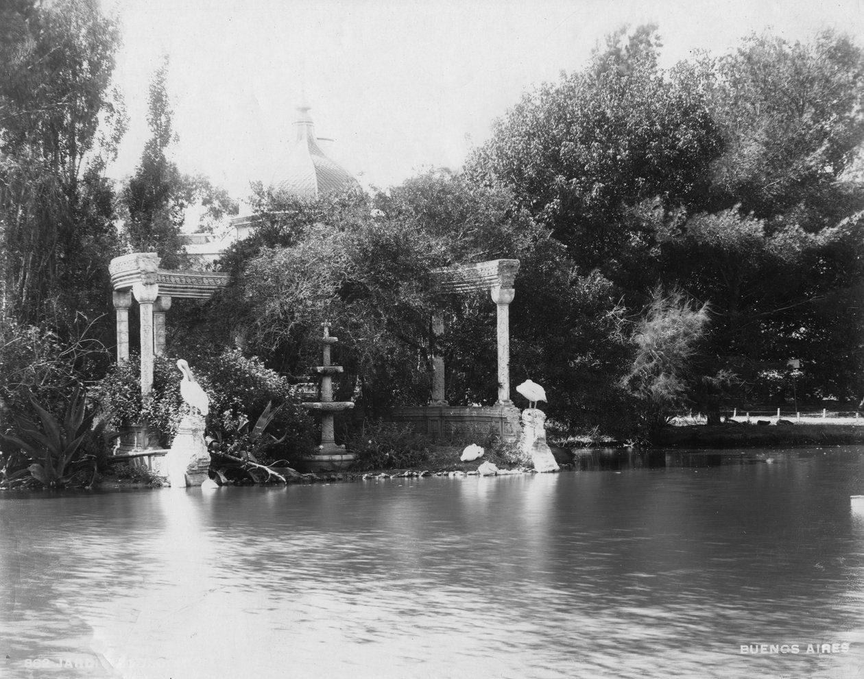 Kasvitieteellinen puutarha Palermo Parkissa, Buenos Airesissa, Argentiinassa, 1927 tekijältä Unbekannt