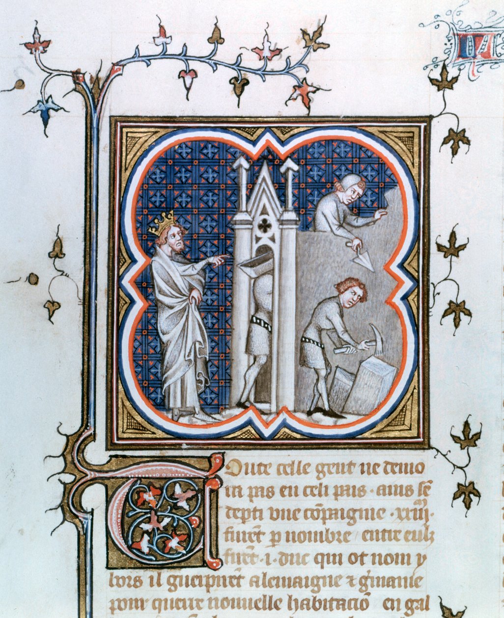 Pariisin rakennus, 1375-1380 tekijältä Unbekannt