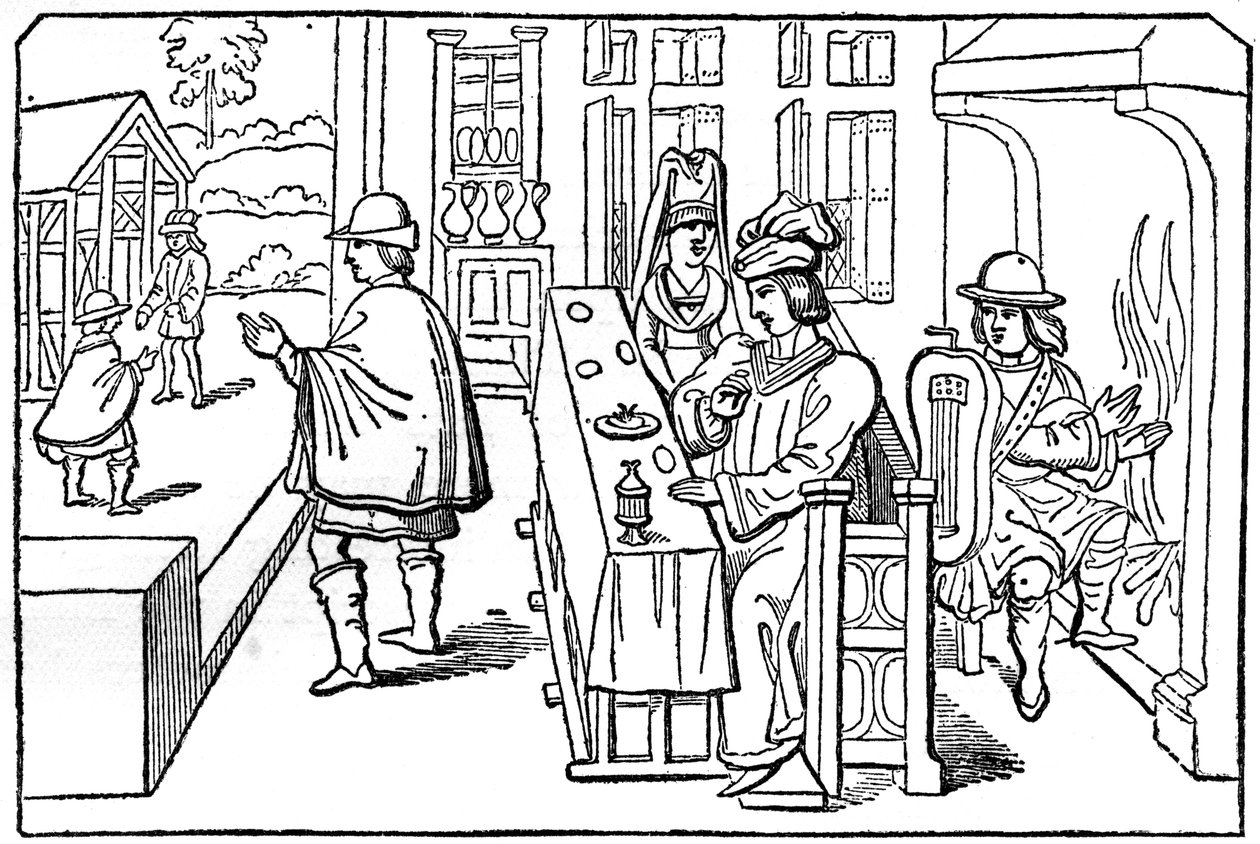 Bycocket, c1470, 1910 tekijältä Unbekannt