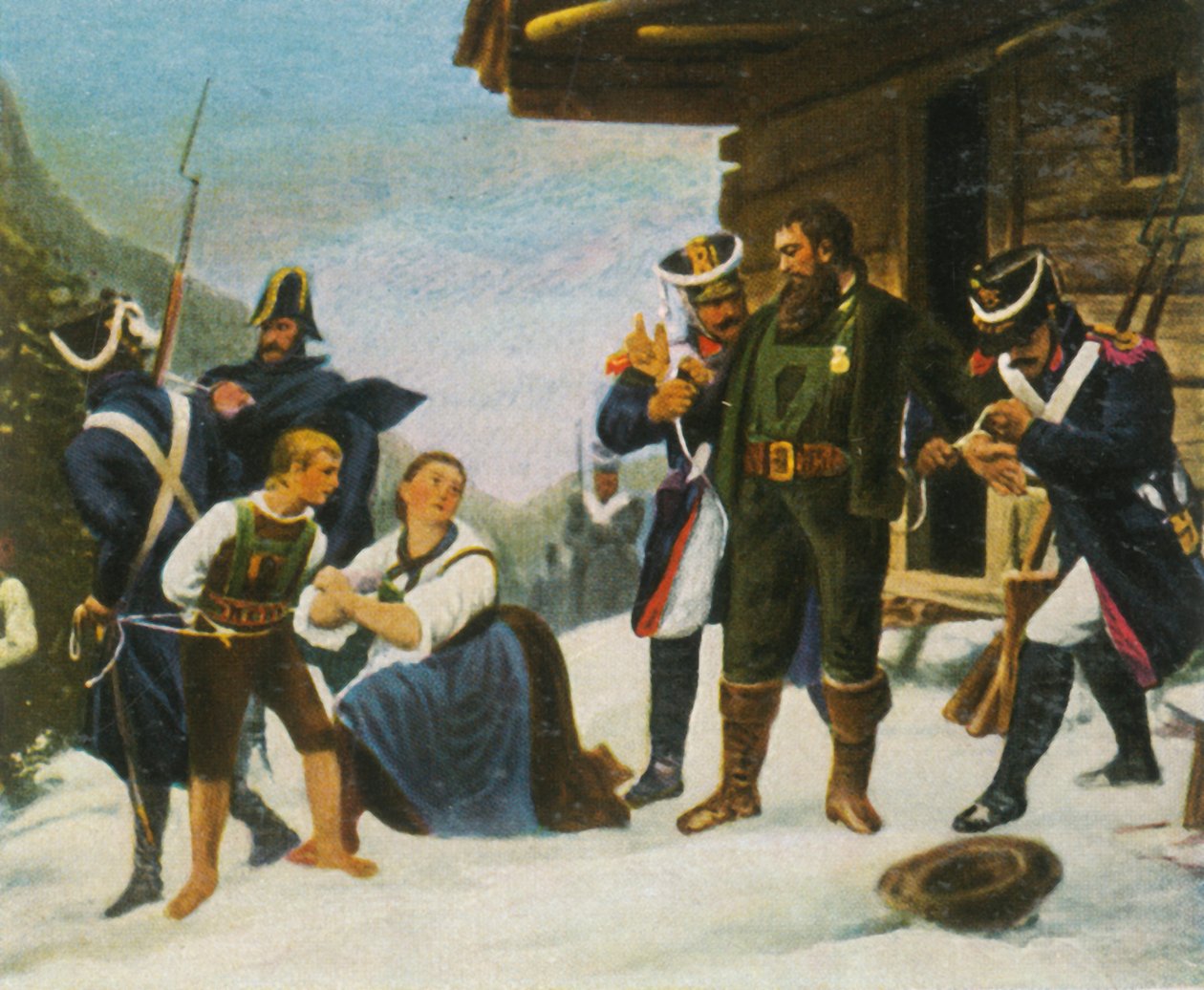 Andreas Hoferin vangitseminen, 1809, 1936. tekijältä Unbekannt