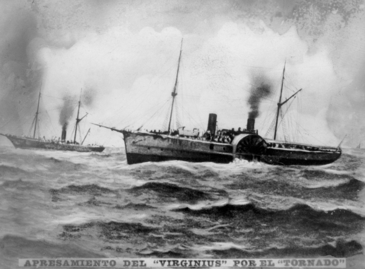 Virginiuksen vangitseminen, 1873, 1920-luvut tekijältä Unbekannt