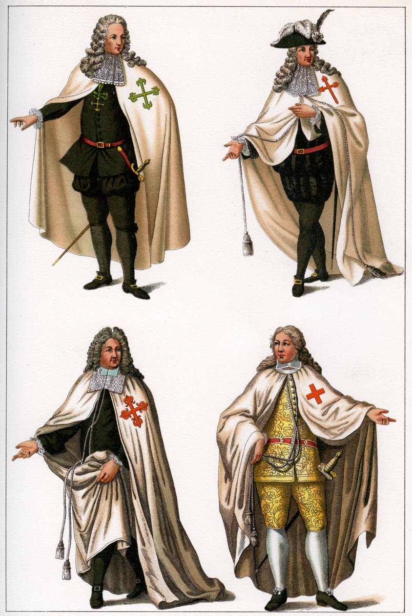 Espanjan ja Portugalin pääritarikunnat, 1791, 1902 tekijältä Unbekannt