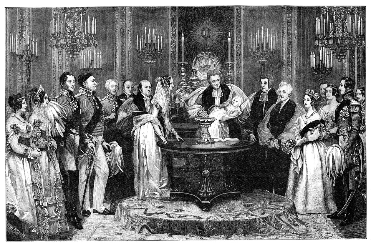 Prinsessan kuninkaallisen kaste, 1841, 1900 tekijältä Unbekannt