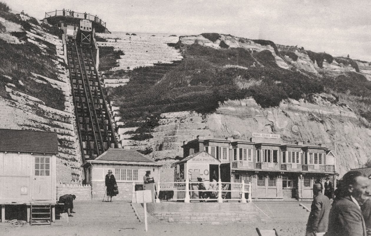 Kalliohissi Bournemouthissa, Dorsetissa, 1900-luvun alussa tekijältä Unbekannt