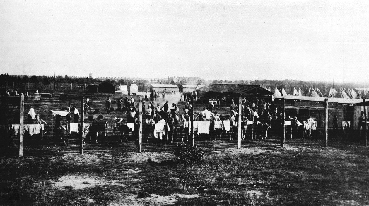 Keskitysleiri Frith Hillissä, Camberleyssä, 1914, 1915 tekijältä Unbekannt