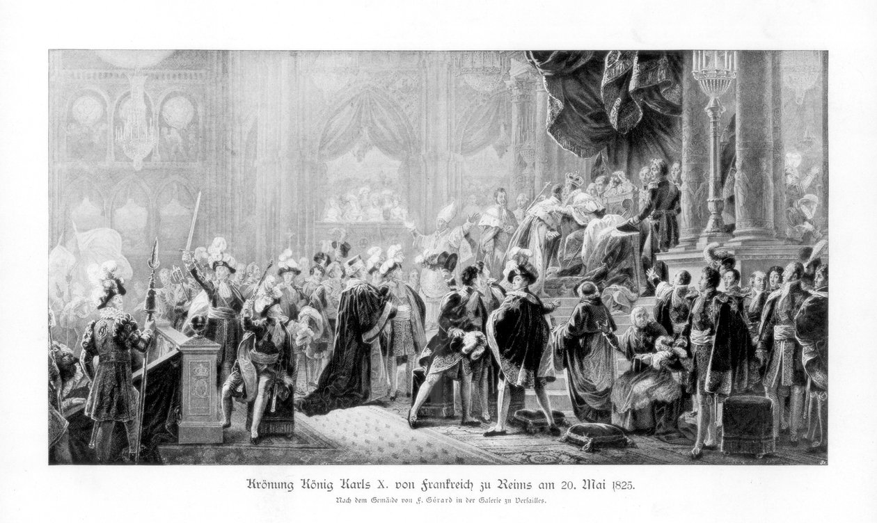 Ranskan kuninkaan Kaarle X:n kruunaus, Reims, 20. toukokuuta 1825 1900 tekijältä Unbekannt