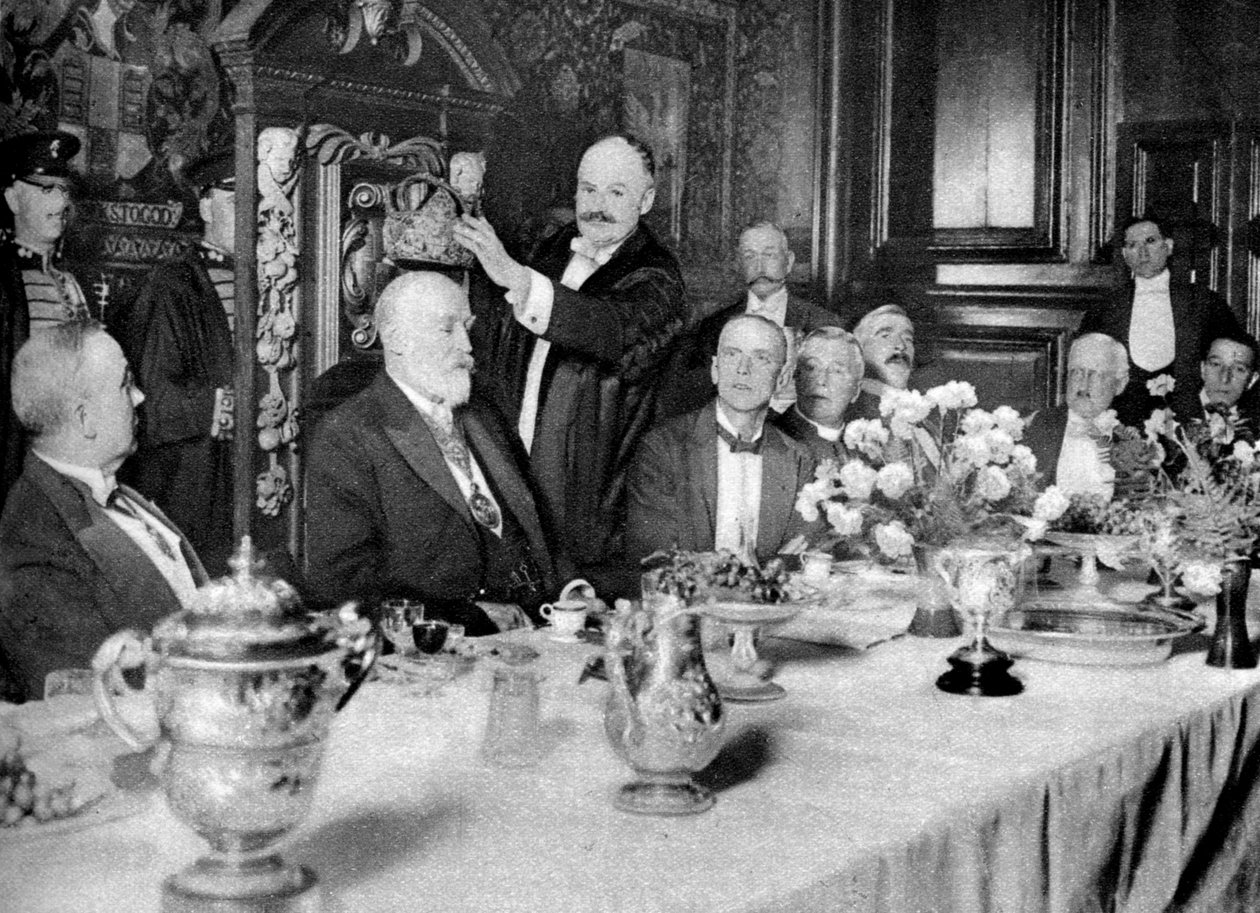 Girdlers Companyn mestarin kruunaus Lontoossa, 1926-1927 tekijältä Unbekannt