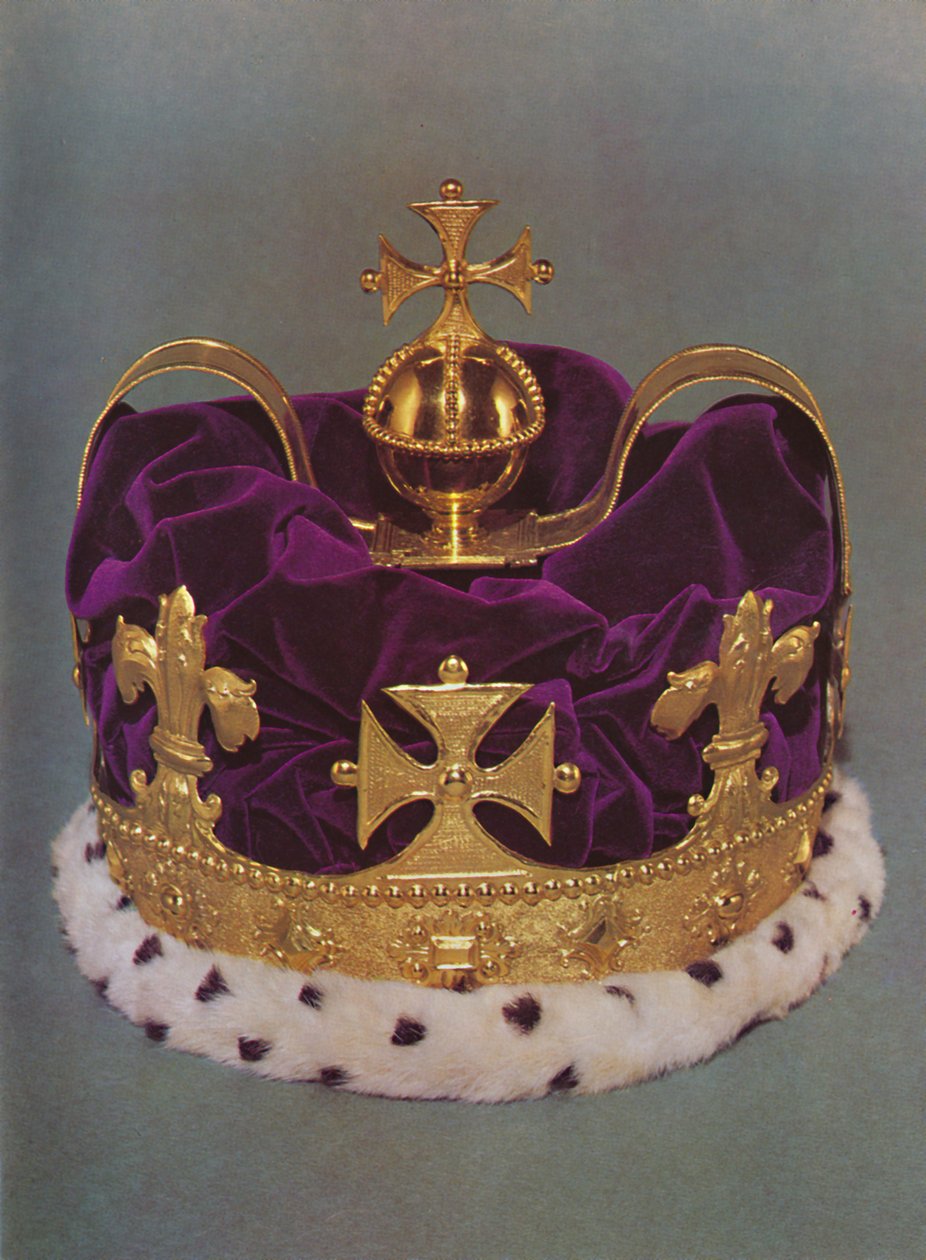 Kruunu tehtiin Walesin prinssille vuonna 1729, 1953 tekijältä Unbekannt