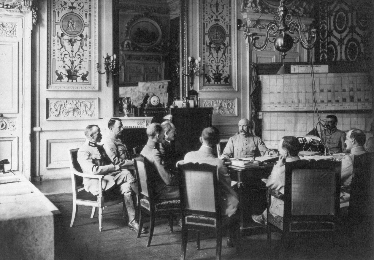 Päivittäinen raportti Ranskan komentajan toimistossa, 1917 tekijältä Unbekannt