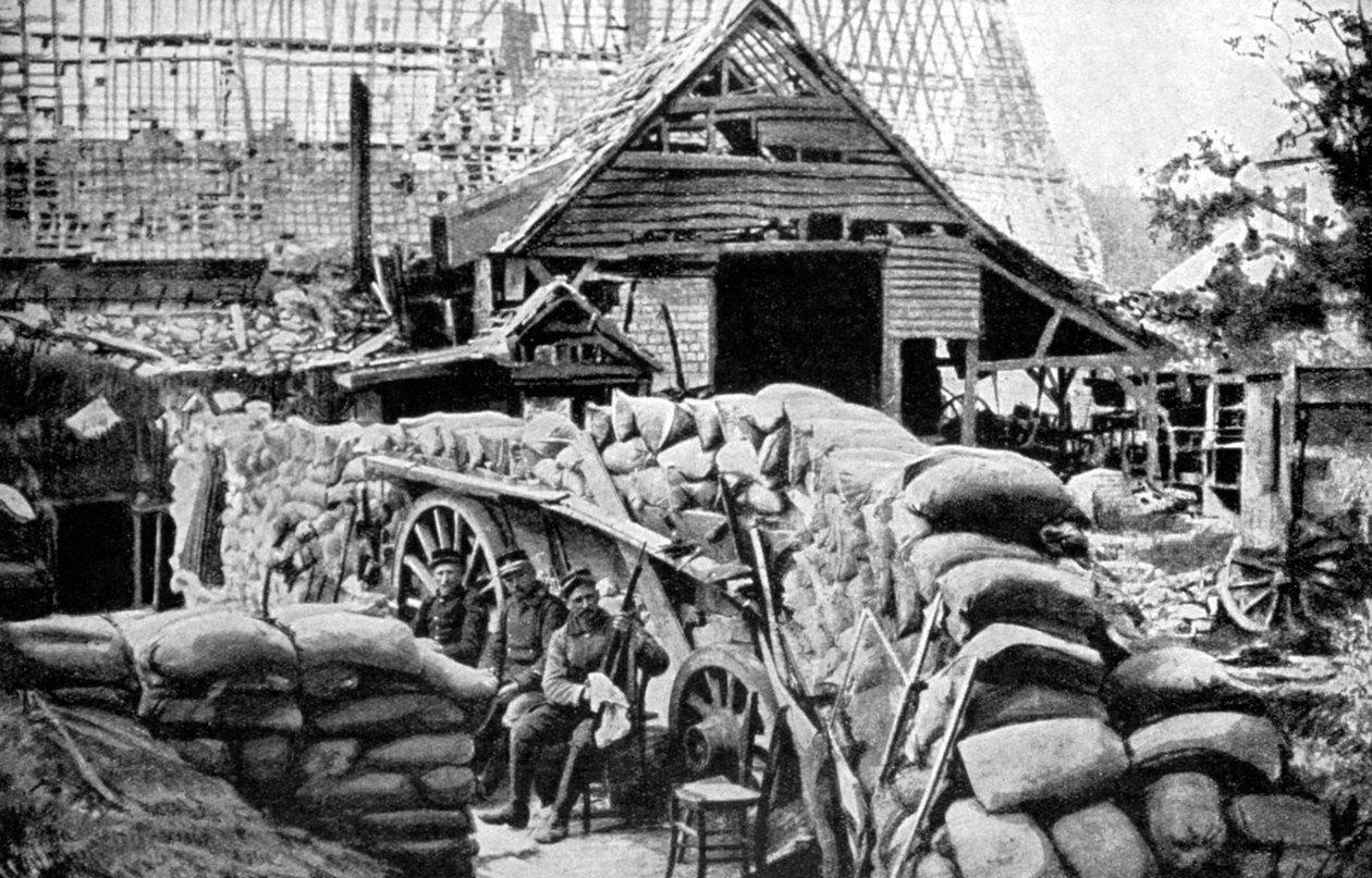 Carencyn puolustus, Ranska, 1915 tekijältä Unbekannt