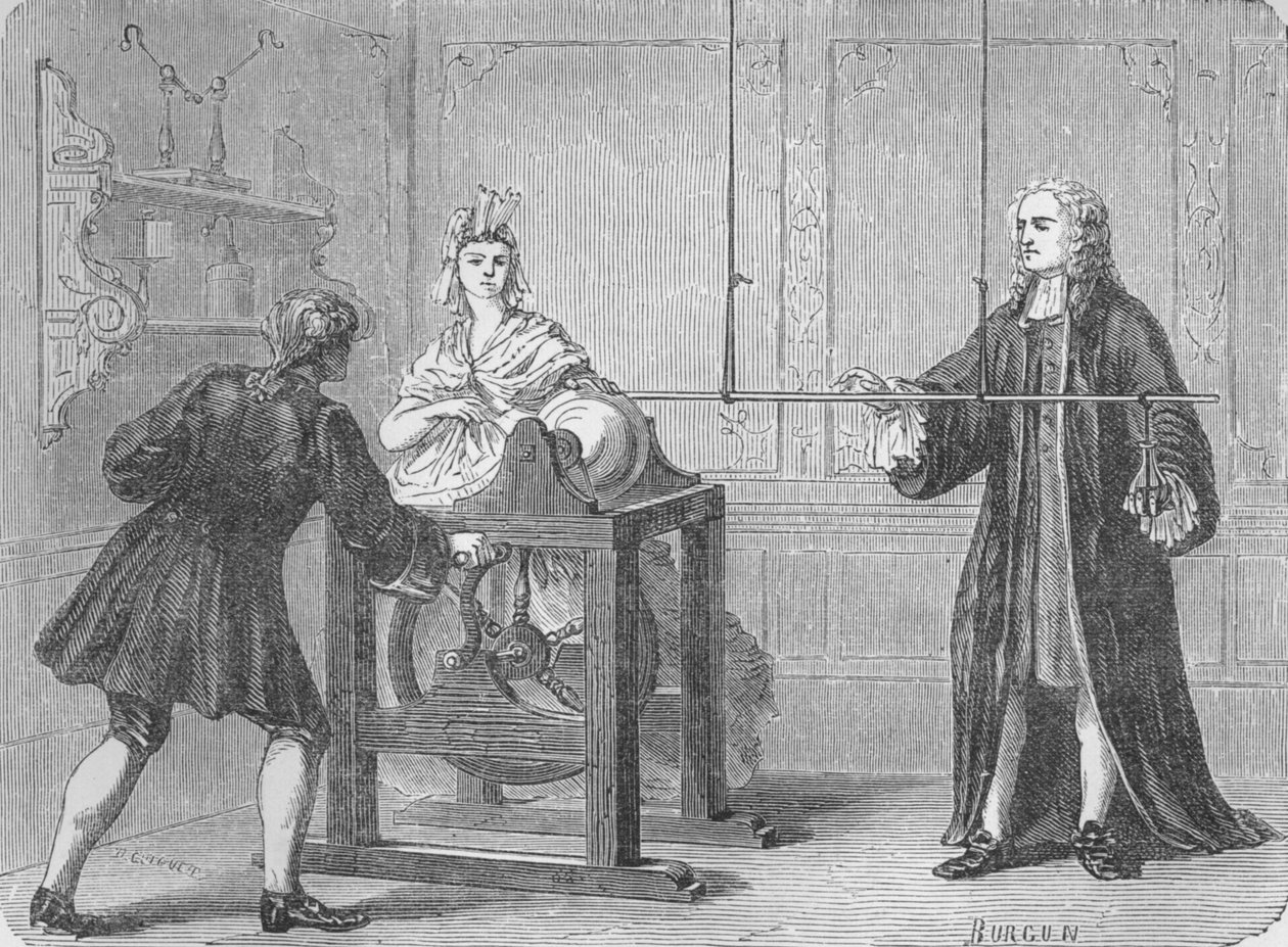 Leyden-purkin löytö, 1745 1894 tekijältä Unbekannt