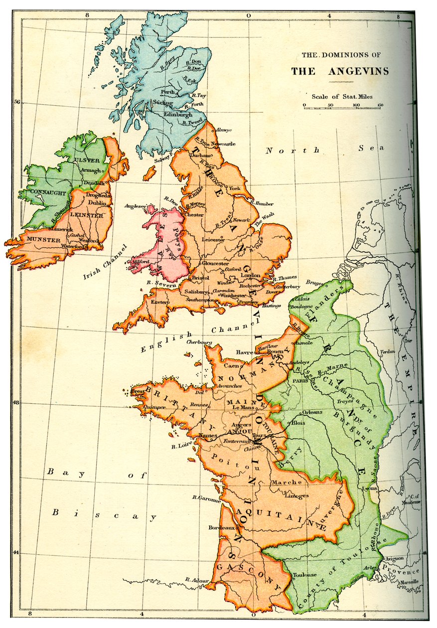 Angevinien hallitukset, 1892 tekijältä Unbekannt