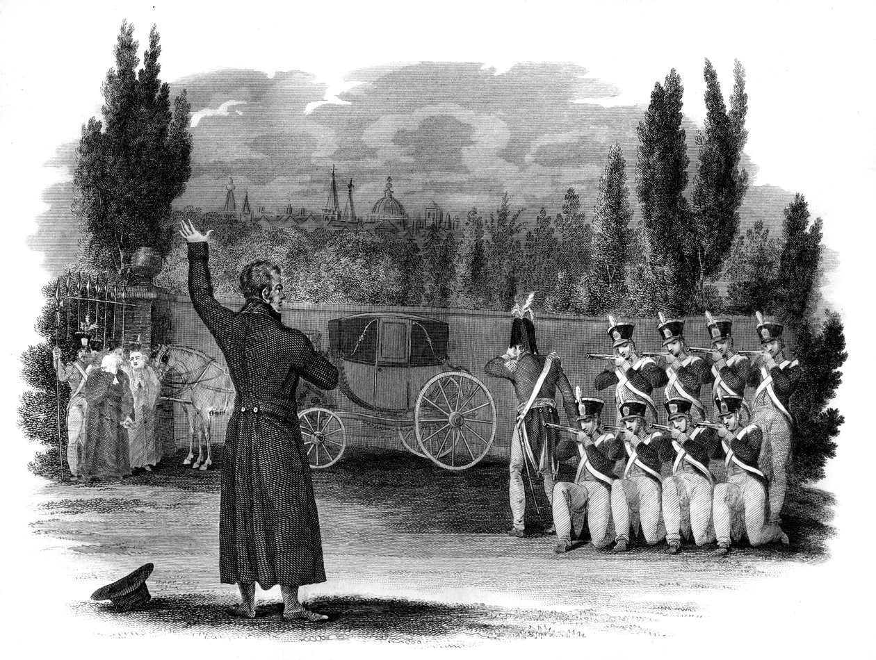 Marsalkka Neyn teloitus, Ranska, 1816 tekijältä Unbekannt