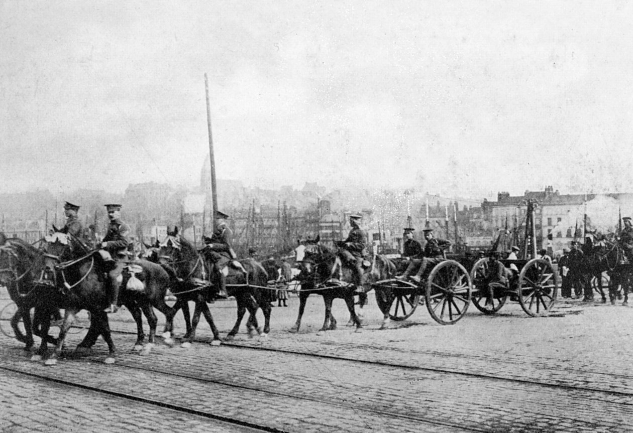 Brittiläisten retkikuntajoukkojen ensimmäiset yksiköt Boulognessa, Pohjois-Ranskassa, 1914 1920 tekijältä Unbekannt