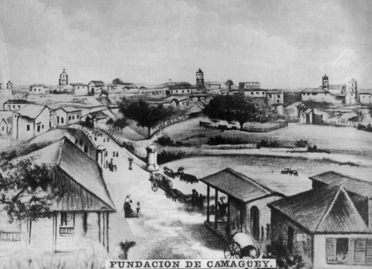 Camagüeyn perustaminen Kuubassa vuonna 1910 tekijältä Unbekannt