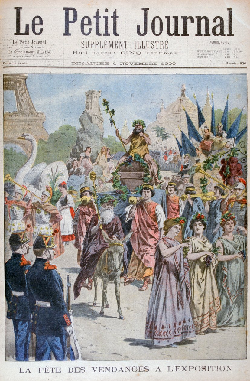 Rypäleen sadonkorjuufestivaali, vuoden 1900 maailmannäyttely, Pariisi, 1900 tekijältä Unbekannt