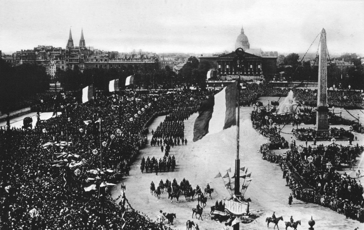Suuri voittoparaati, Pariisi, Ranska, 14. heinäkuuta 1919 tekijältä Unbekannt
