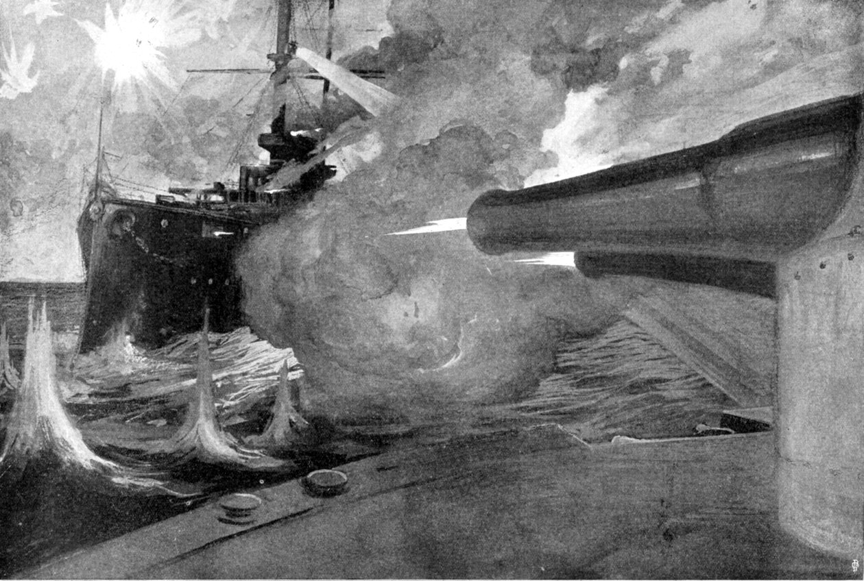 Japanilaisen taistelulaivan aseet, Venäjän ja Japanin sota, 1904 tekijältä Unbekannt