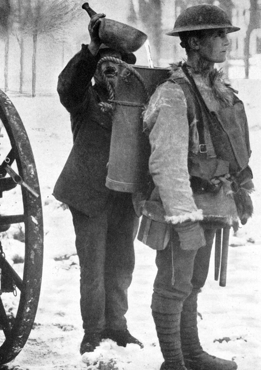 Kuuma keittomies rintamalla, Ensimmäinen maailmansota, 1916, c1920 tekijältä Unbekannt