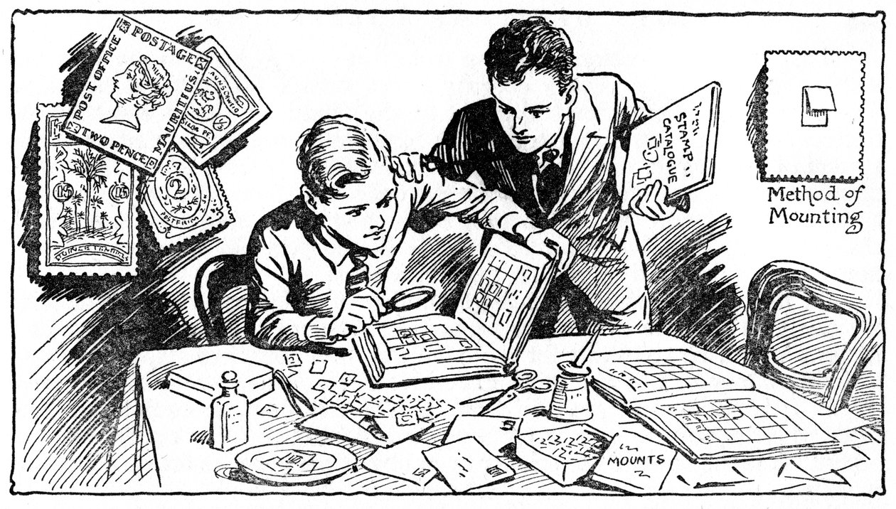 Postimerkkien keräämisen iloja, 1937 tekijältä Unbekannt