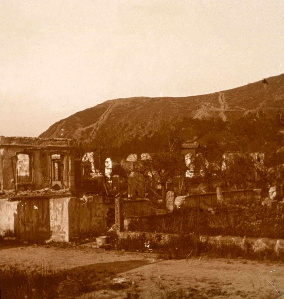 Kioski, Metzeral, Pohjois-Ranska, c1914-c1918 tekijältä Unbekannt
