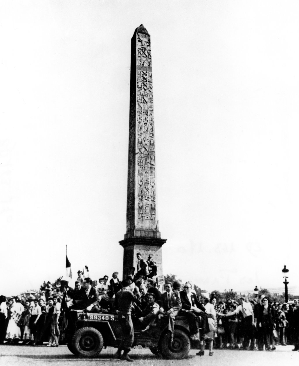 Pariisin vapauttaminen elokuussa 1944 tekijältä Unbekannt