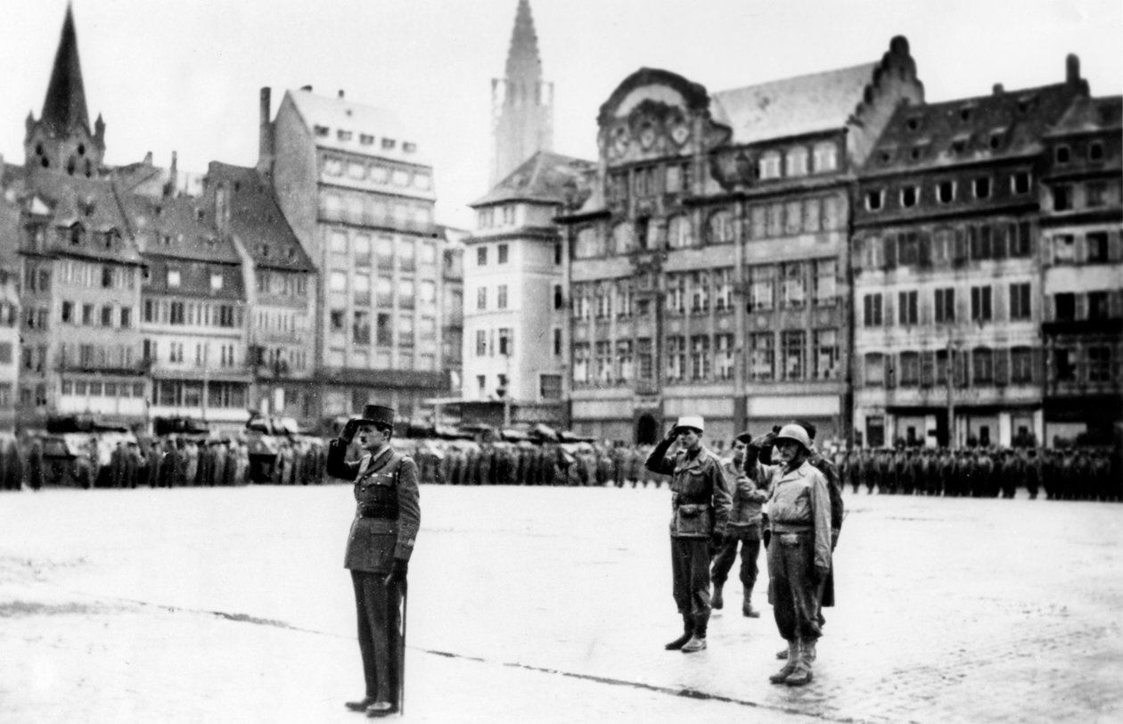 Strasbourgin vapauttaminen Ranskassa marraskuussa 1944 tekijältä Unbekannt