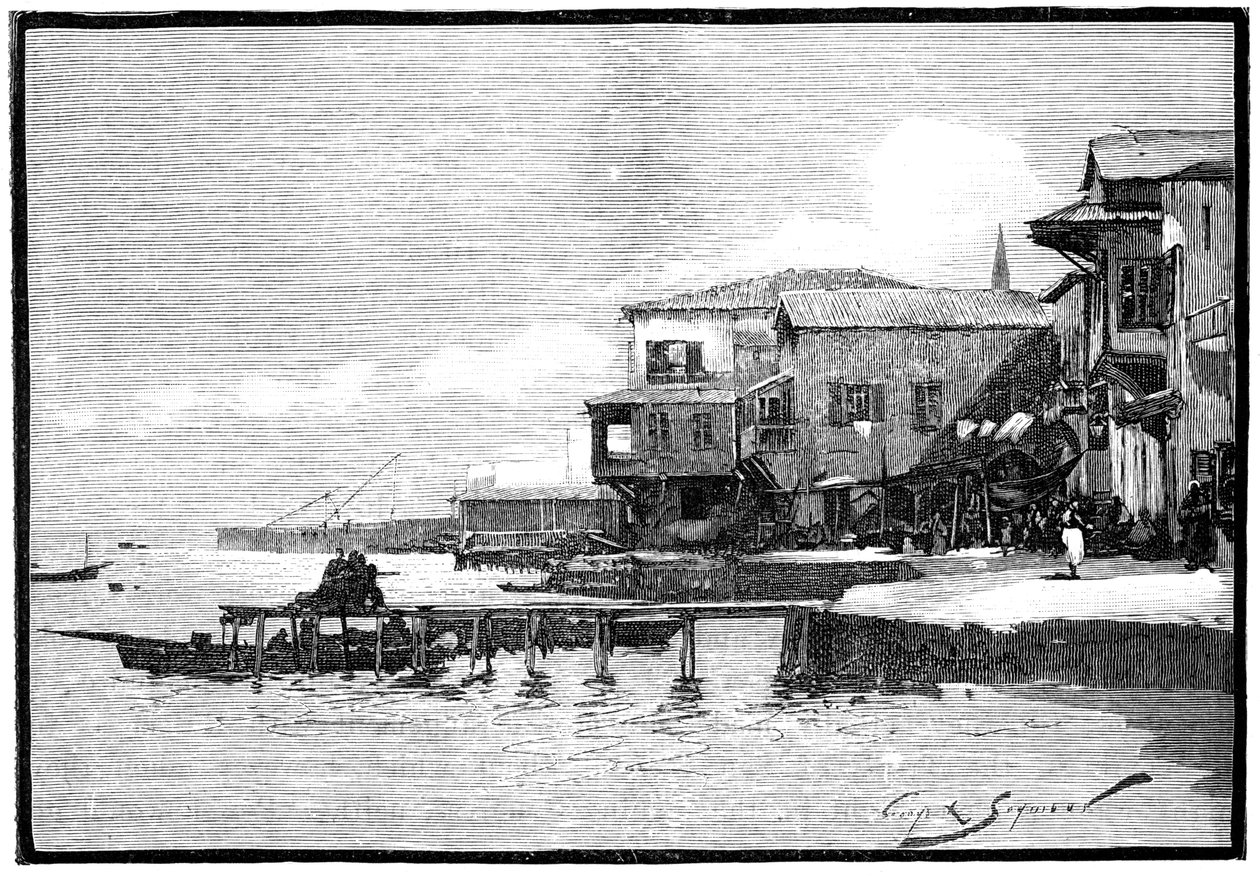 Marina, Larnaca, Kypros, 1900 tekijältä Unbekannt