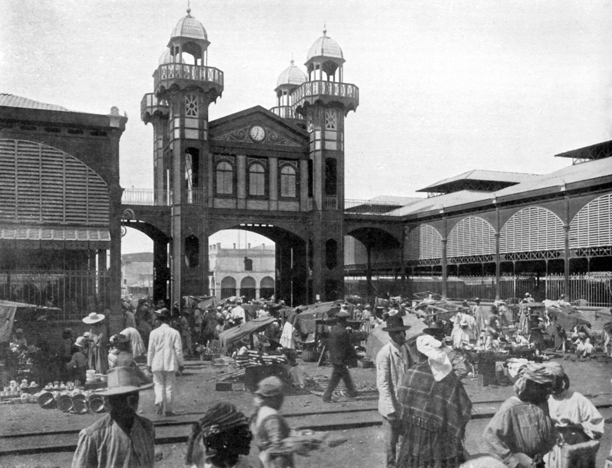 Tori, Port-au-Prince, Haiti, 1926 tekijältä Unbekannt