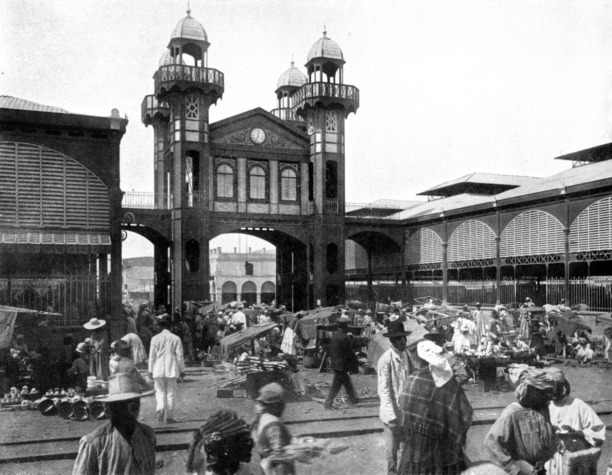 Tori, Port-au-Prince, Haiti, 1926 tekijältä Unbekannt