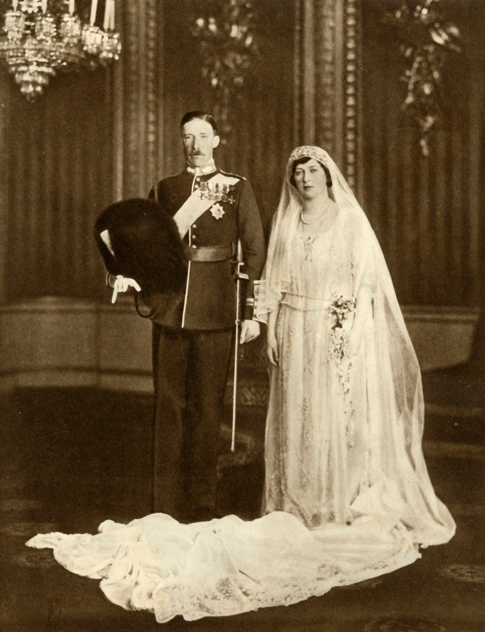 Prinsessa Maryn ja varakreivi Lascellesin avioliitto 28. helmikuuta 1922, 1935. tekijältä Unbekannt