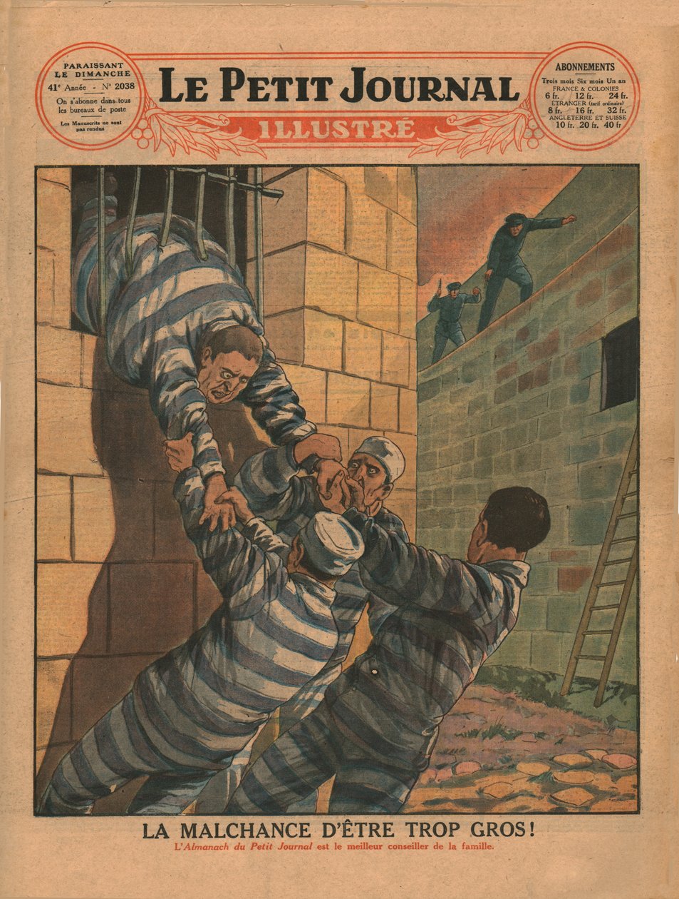 Liian lihavuuden epäonni, 1931. tekijältä Unbekannt