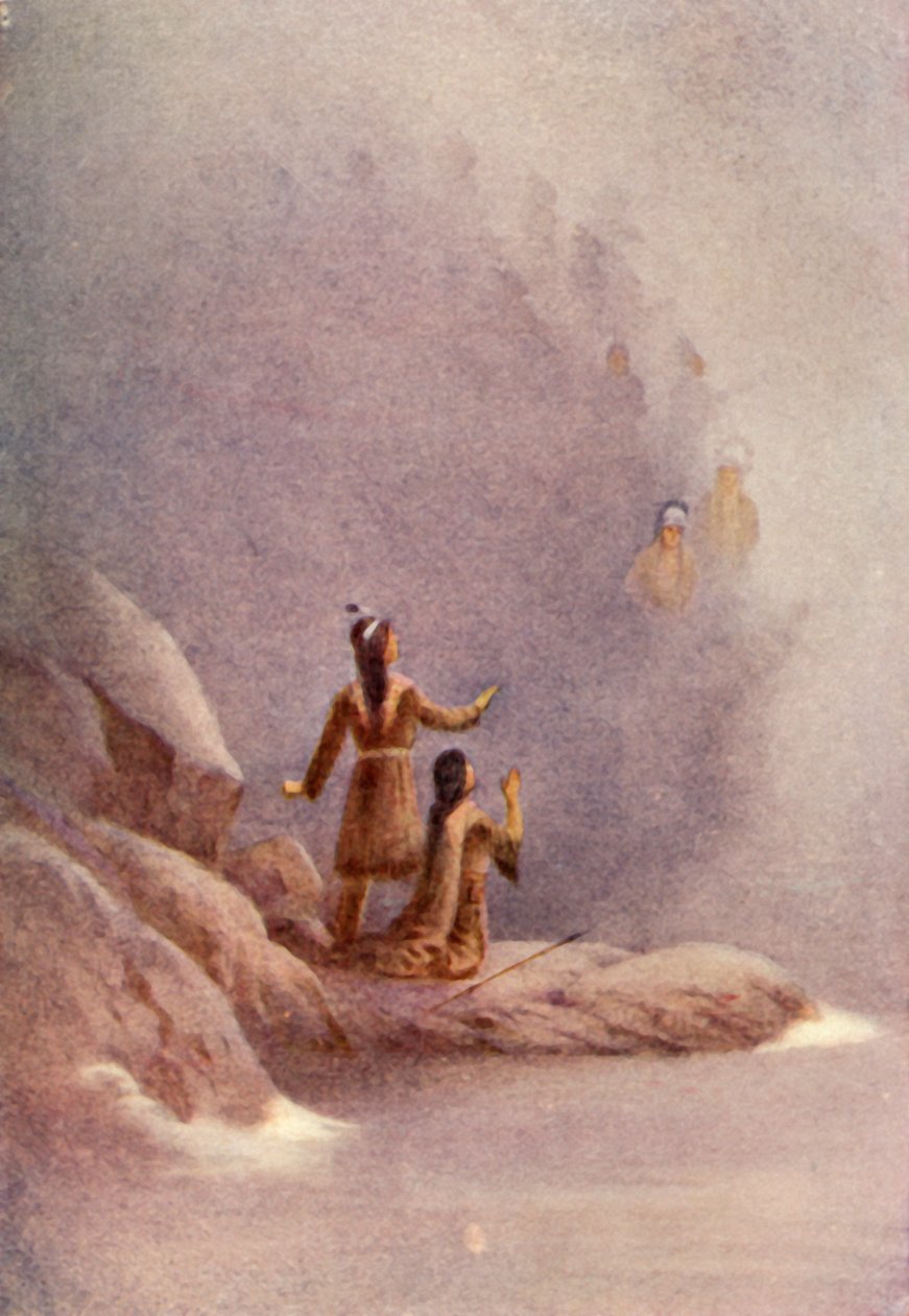 Van baixar les boires, i amb elles el poble sobrenatural, 1914. finlandès tekijältä Unbekannt