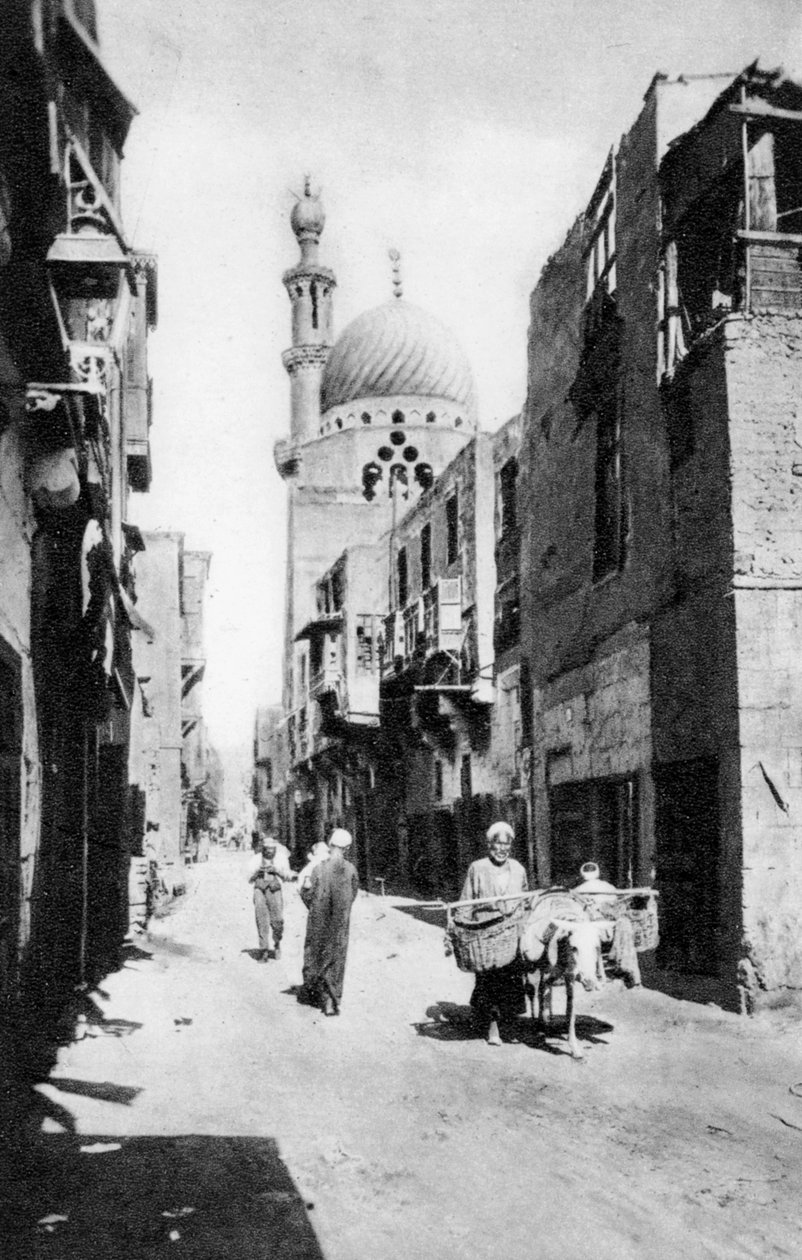 Alkuperäinen kortteli, Kairo, Egypti, 1920-luku tekijältä Unbekannt