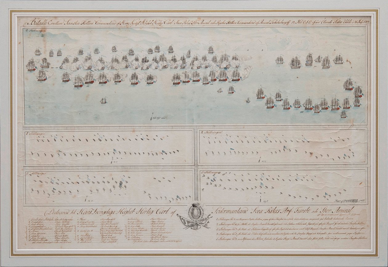 Öölannin meritaistelu 26. heinäkuuta 1789 1804 tekijältä Unbekannt