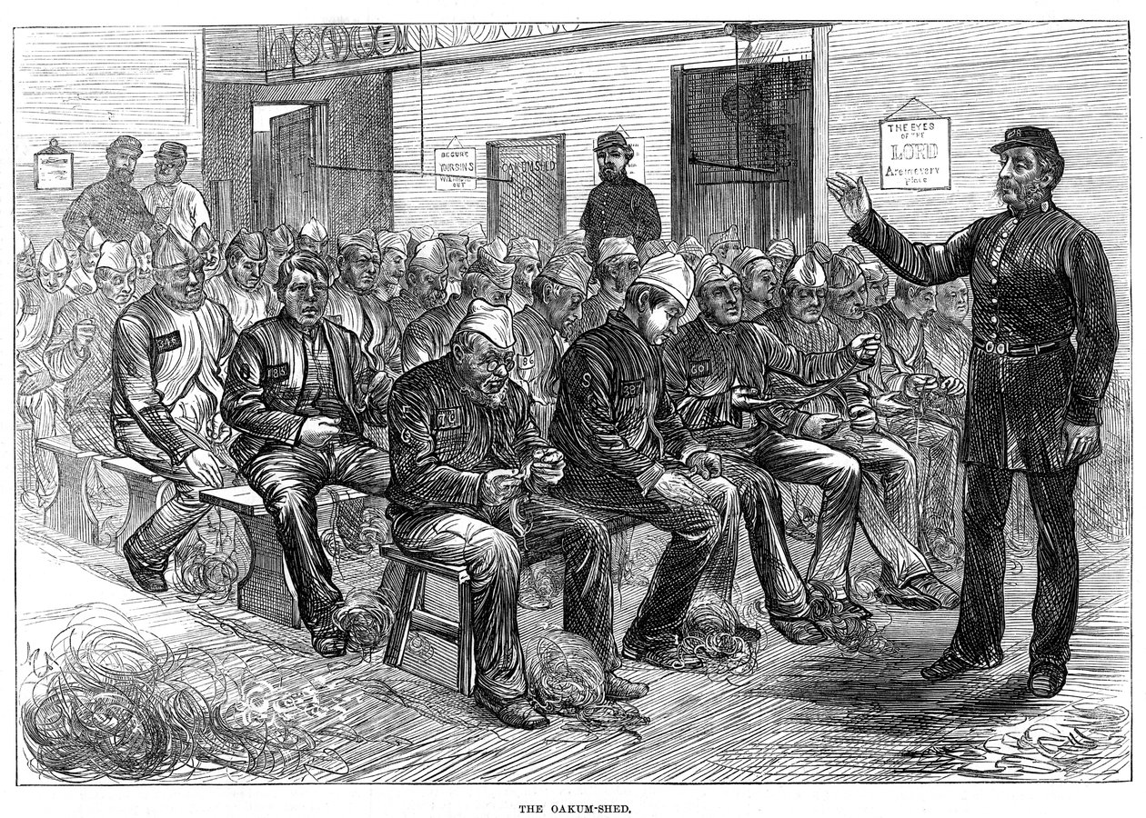 Tammivaja, Clerkenwellin vankila, Lontoo, 1874 tekijältä Unbekannt