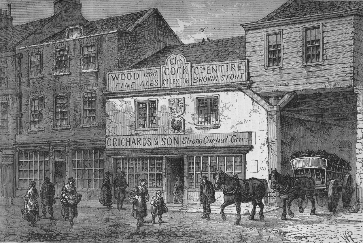 Old Cock Tavern, 4 Tothill Street, Westminster, Lontoo, 1875 1878 tekijältä Unbekannt