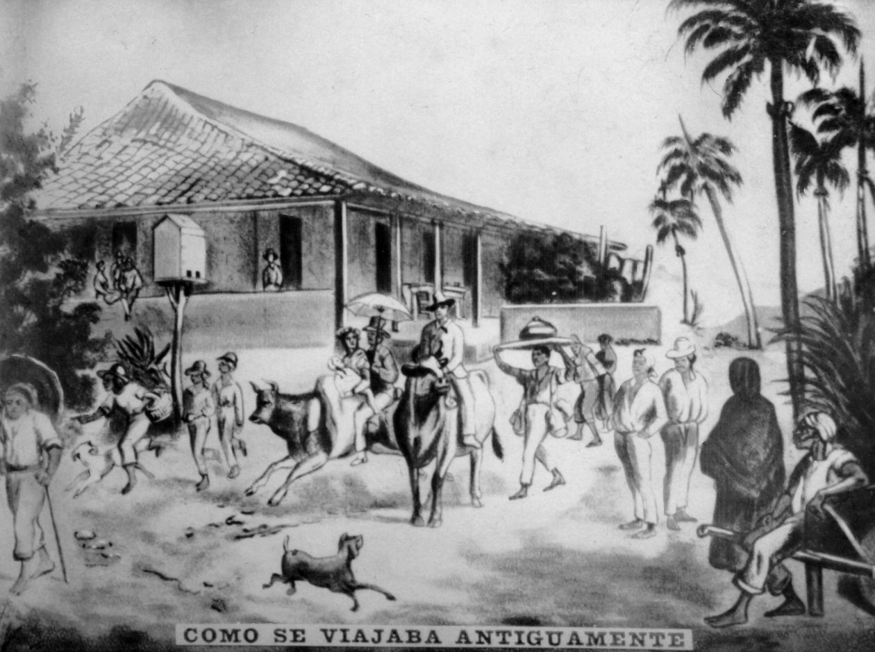 Vanha tapa matkustaa, 1800-luku, 1920-luku tekijältä Unbekannt