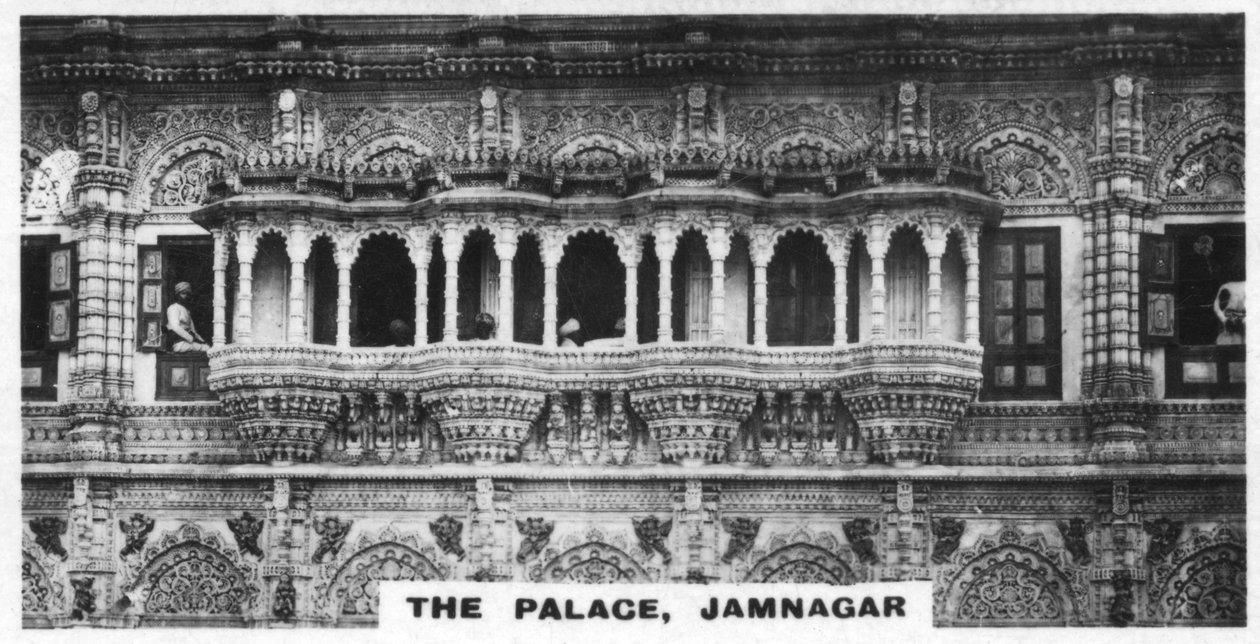 Palatsi, Jamnagar, Intia, vuodelta 1925 tekijältä Unbekannt
