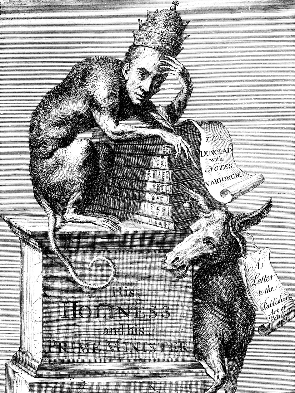Aleksandriinilaisen hyperkriitin ja kommentaattorin fiisi ja luonne, 1728 tekijältä Unbekannt