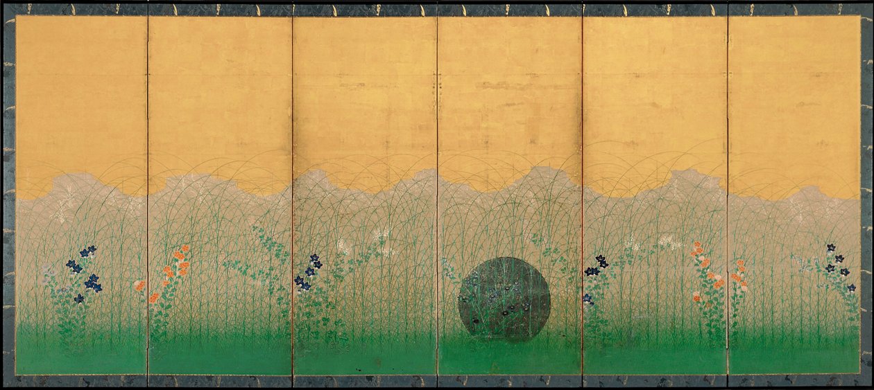Musashin tasango, noin 1760 tekijältä Unbekannt