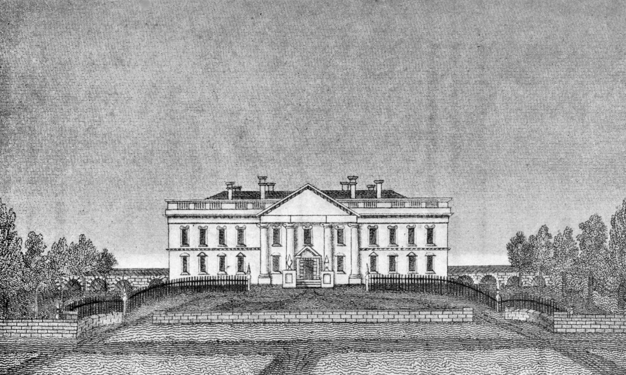 Presidenttien talo, North Portico, USA, 1834 1908 tekijältä Unbekannt