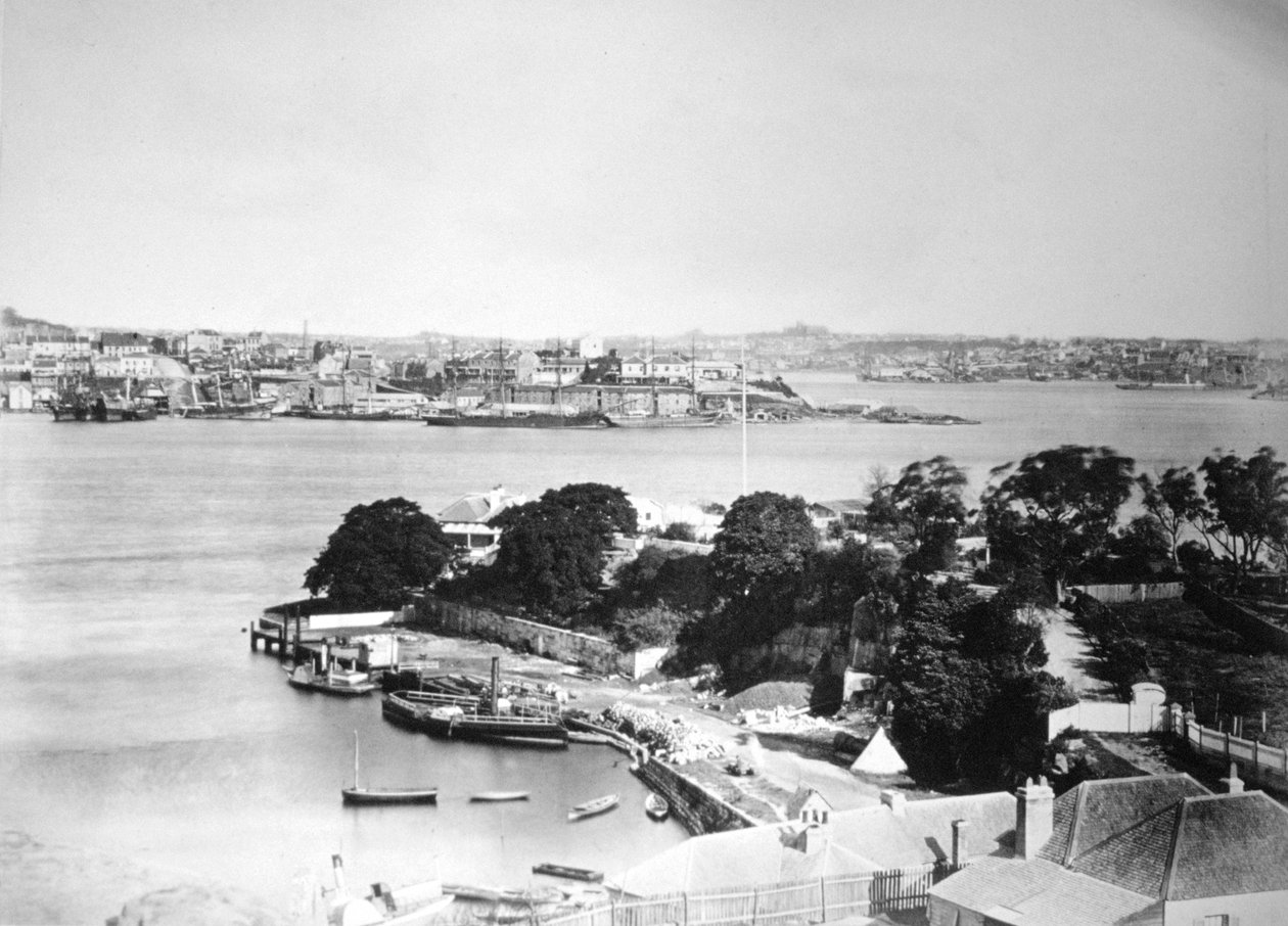Laituri, Sydney, Uusi Etelä-Wales, Australia, 1870-1880 tekijältä Unbekannt