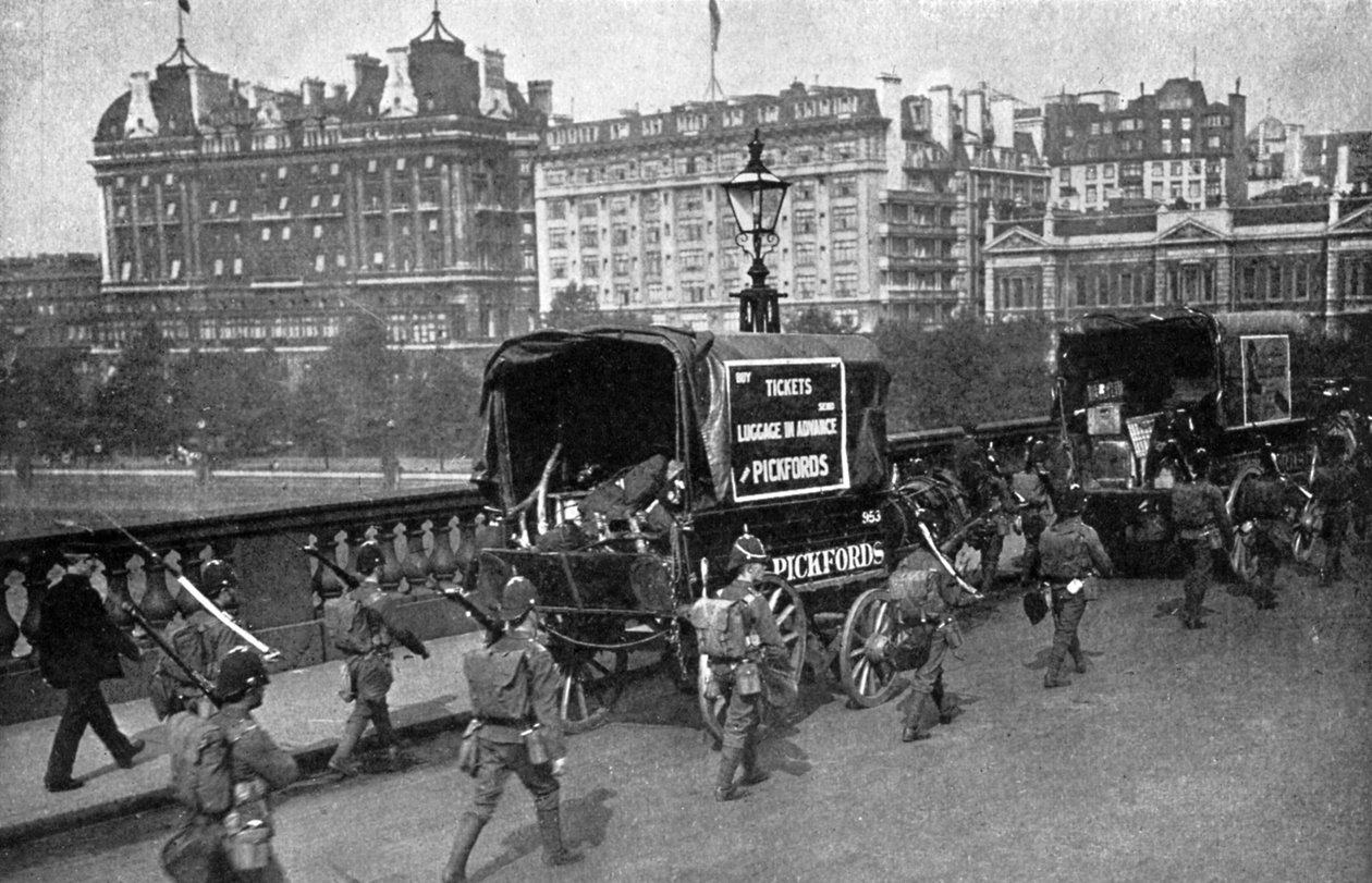 Rautateiden lakko 1911, Lontoo, 1920 tekijältä Unbekannt