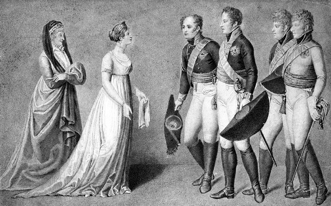 Venäjän keisarin Aleksanteri I 1777-1825 vastaanotto Memelissä 1802 tekijältä Unbekannt